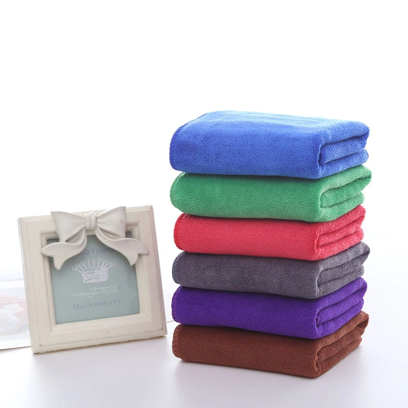 Solid Microfiber Cleaning Cloths Car Care Towel Car Cleaning Towels