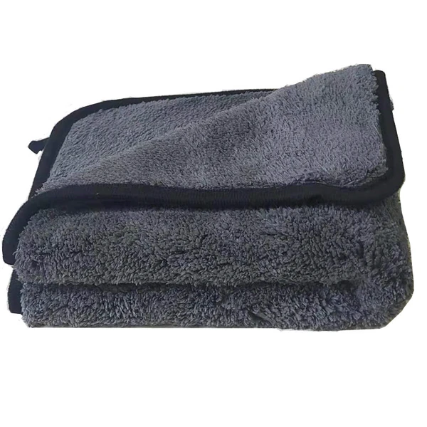 Coral Fleece Thick Microfiber Car Drying Car Fluffy Towel 1200gsm