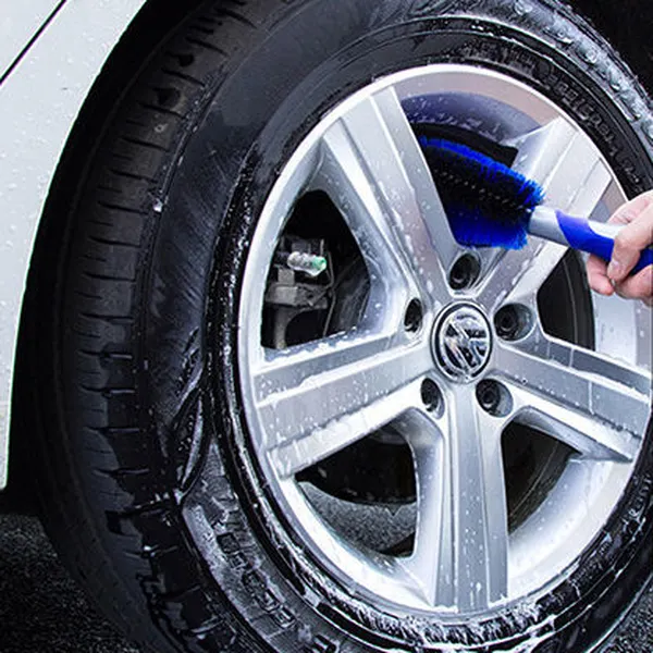 Auto Tire Rim Brush Wheel Hub Washing Brushes Car Wheels Cleaning Tool