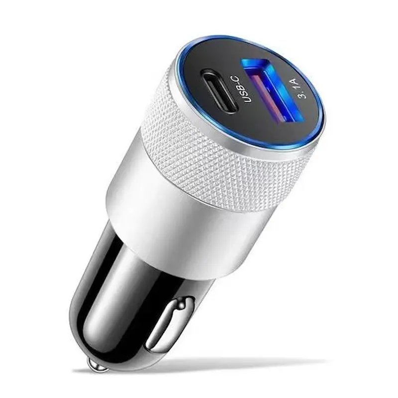USB Car Charger Quick Car Charge Phone Adapter for Mobile Phone