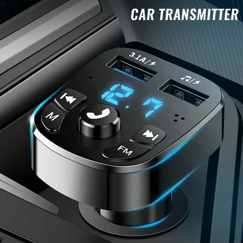 Wireless FM Transmitter Car MP3 Player Kit Car Charger Dual USB Port