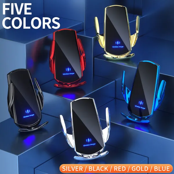 15W Magnetic Wireless Car Phone Charging Holder Phone Support