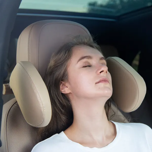 Memory Foam Neck Sleep Headrest Adjustable Sleeping Car Seat Pillow
