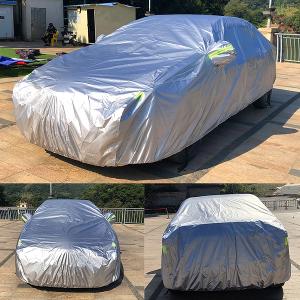 Dustproof Outdoor UV Resistant Sun Protection Polyester Car Cover