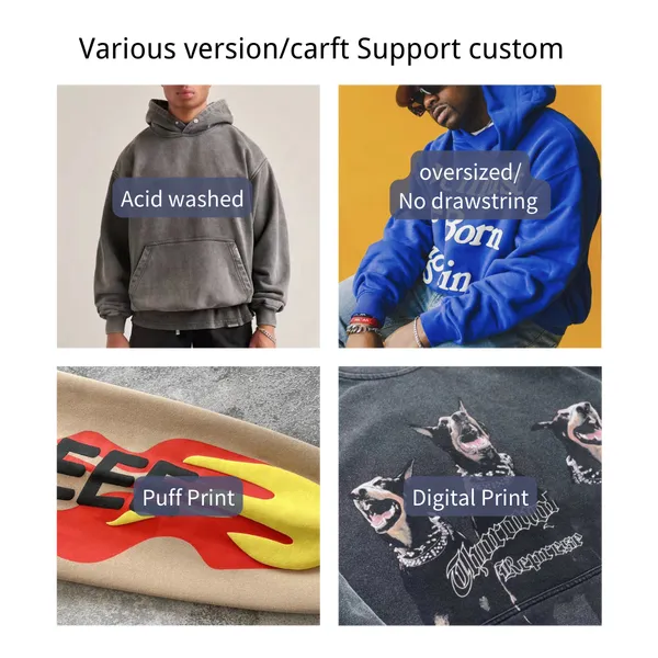 Custom Logo Unisex Cotton Hoodies