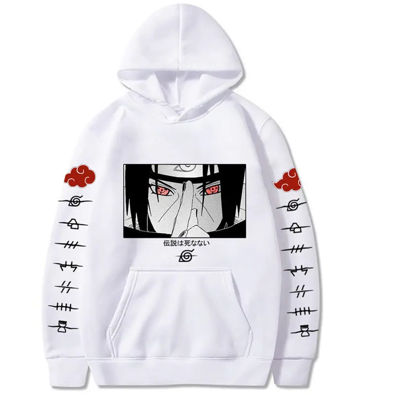 Casual Front Pocket Custom Hoodies Unisex Cotton Anime Hoodie