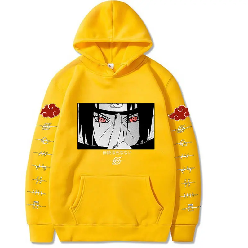Casual Front Pocket Custom Hoodies Unisex Cotton Anime Hoodie