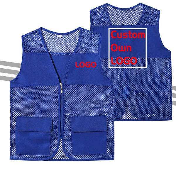 Custom Quick Dry Mesh Safety Vest Competition Vest