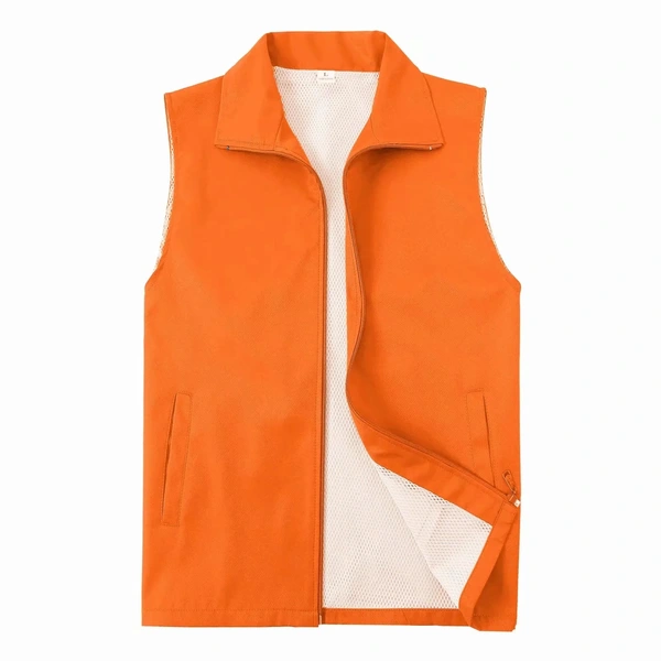 Sleeveless Thin Breathable Vest Event Volunteer Vest Customized Logo