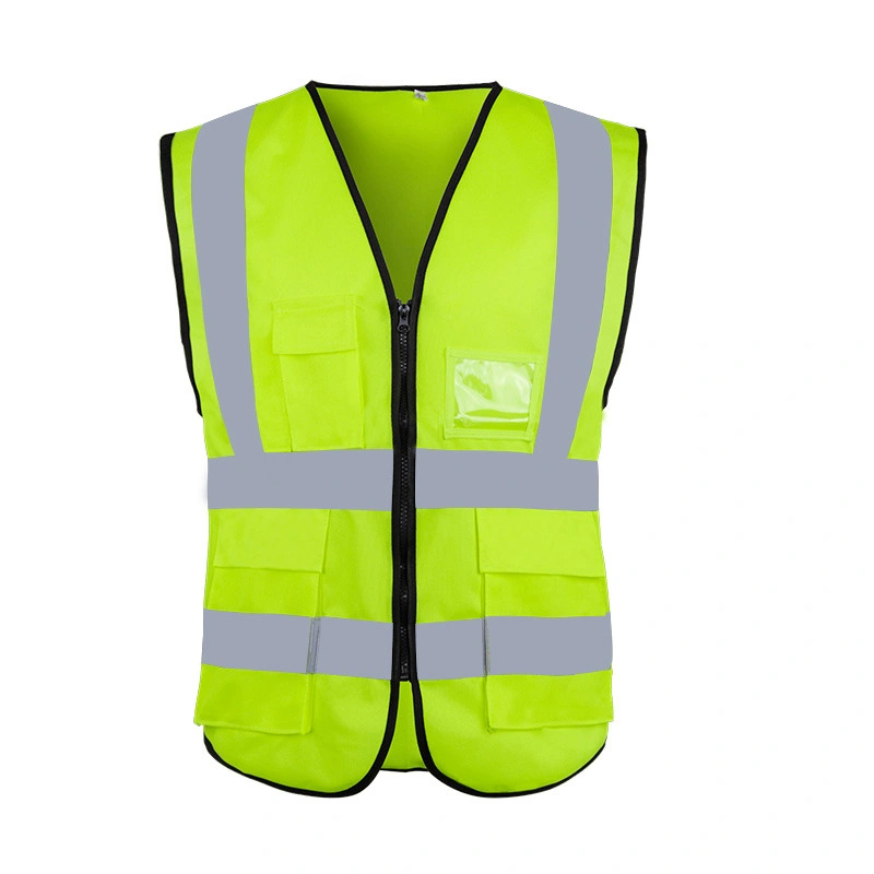 Outdoor High Visibility Reflective Strips Traffic Engineer Safety Vest