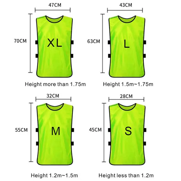 Custom Football Basketball Soccer Sports Training Vest Mesh Bibs