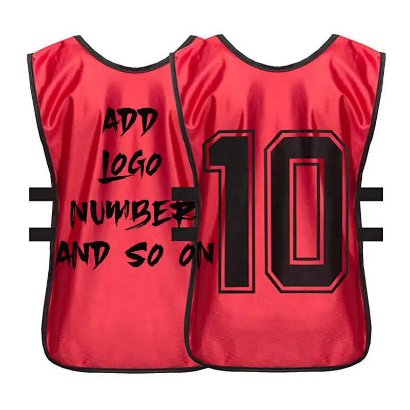 Custom Football Basketball Soccer Sports Training Vest Mesh Bibs