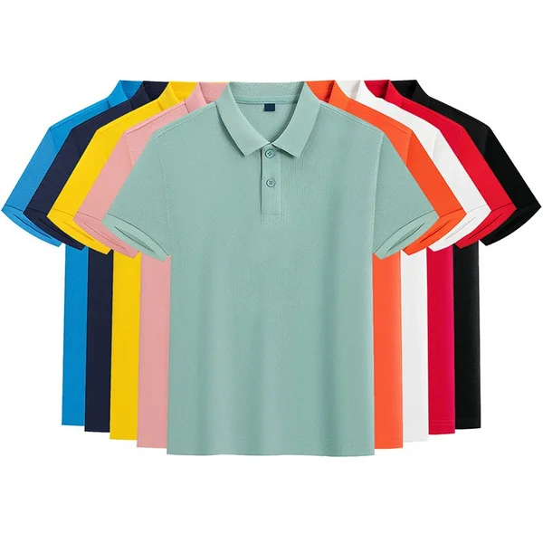 Custom Primary School Kindergarten Students Cotton Polo Shirts Uniform