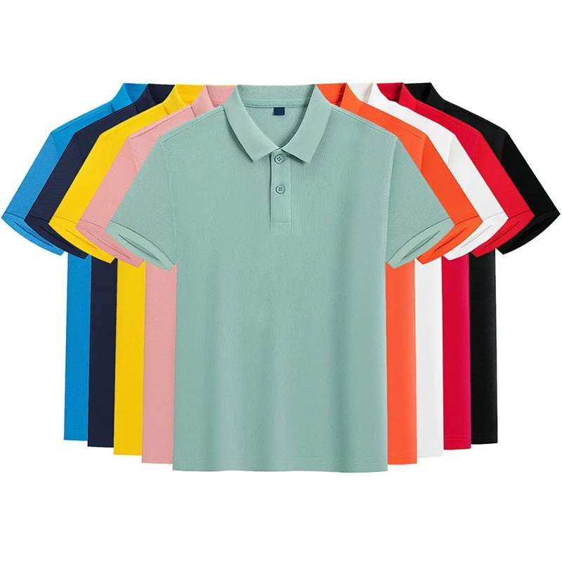 Custom Primary School Kindergarten Students Cotton Polo Shirts Uniform