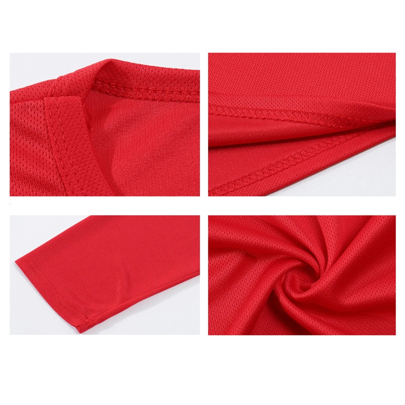 Customized Logo Long Sleeve Round Neck Quick Dry Breathable T-shirt