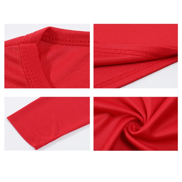 Customized Logo Long Sleeve Round Neck Quick Dry Breathable T-shirt