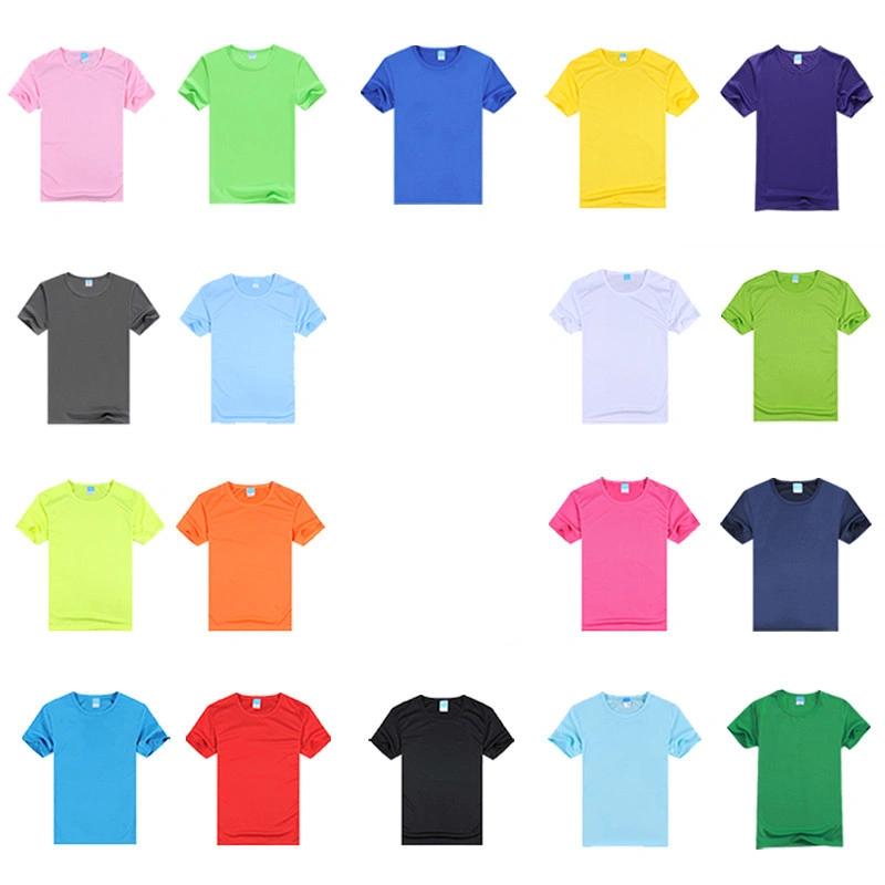 Custom Blank Breathable Mesh Sports Quick Dry Event T Shirts