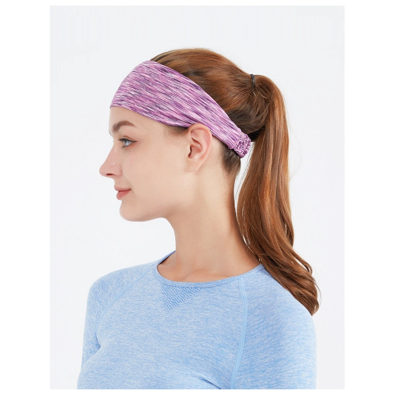 Custom Print Women Fitness Yoga Headband Jogging Tennis Hair Band