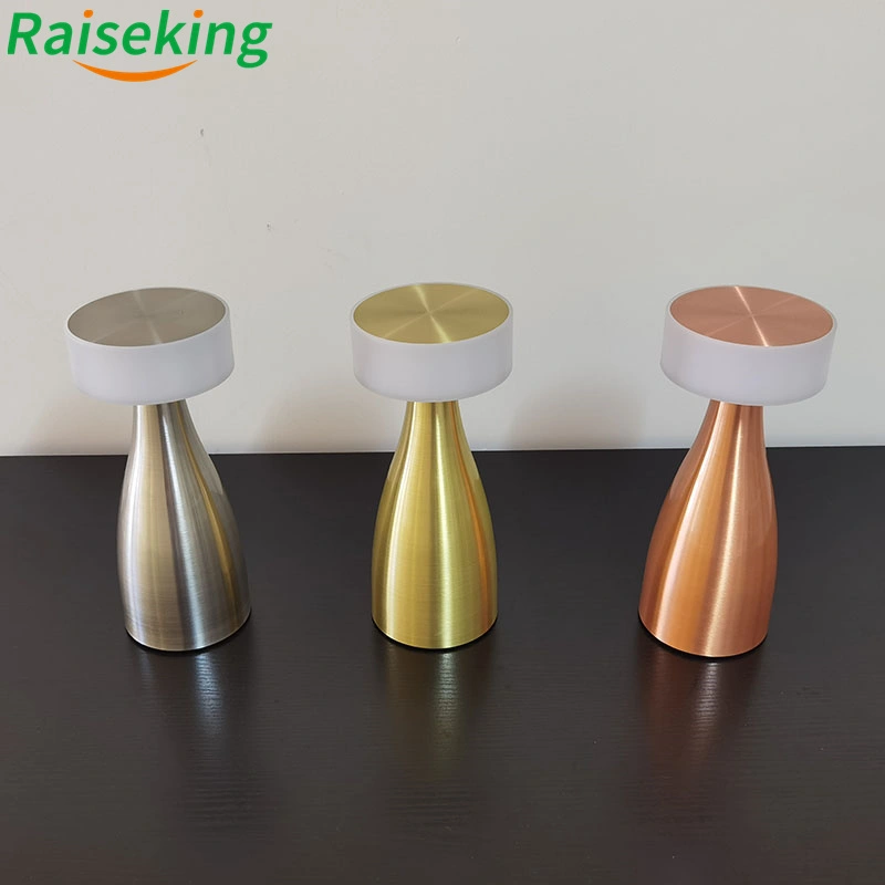 Lámpara de mesa inalámbrica neoz lampara para luces de mesa de comedor de restaurante