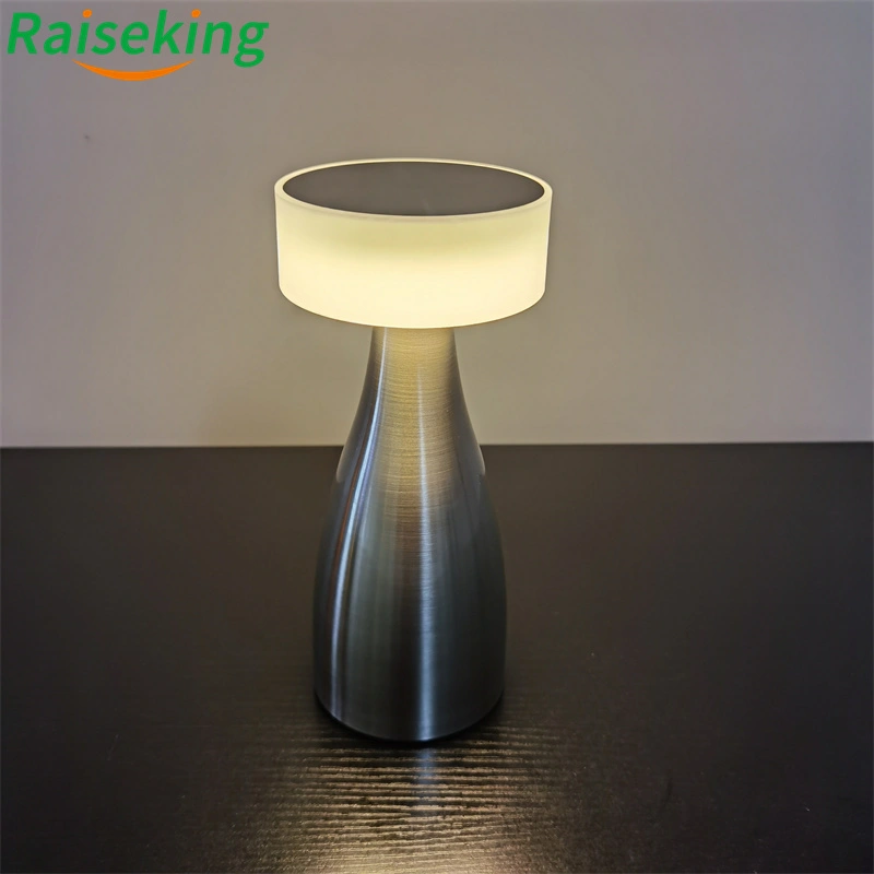 Lámpara de mesa inalámbrica neoz lampara para luces de mesa de comedor de restaurante