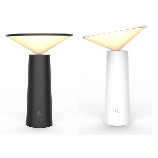 lámpara de mesa mini i recargable con control táctil brillo regulable