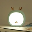 Linda luz de noche para niños con sensor LED recargable con carga USB 