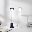 Control de sensor táctil lámpara de escritorio con clip de luz de lectura recargable led 