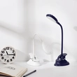 Control de sensor táctil lámpara de escritorio con clip de luz de lectura recargable led 