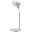 Lámpara de mesa de carga inalámbrica estéreo, altavoz de ambiente led, luz nocturna 