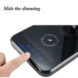lámpara de escritorio led regulable con cargador inalámbrico qi 