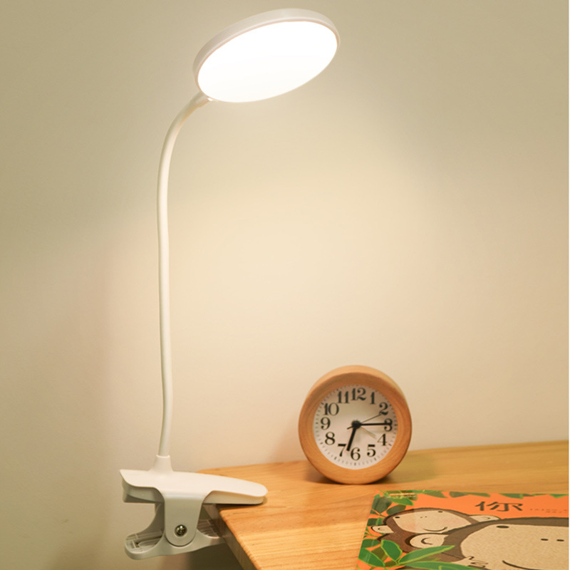 Rechargeable Desk Lamp Led Battery Operated Table Lamp for Kids Study Ebyphan Wireless Reading Lamp 3-level Adjustable Brightness, Colourful Night Light, Touch Dimmable, 1800mAh Lithium Battery 
