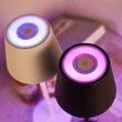 Lámpara de mesa inalámbrica rgb poldina recargable rsj-c003/r para restaurante