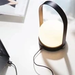 Lámpara de mesa portátil led de diseño danés, luz nocturna recargable para acampar