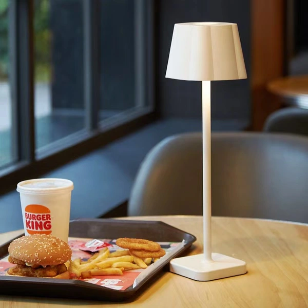 lámparas de mesa inalámbricas de lujo para restaurantes