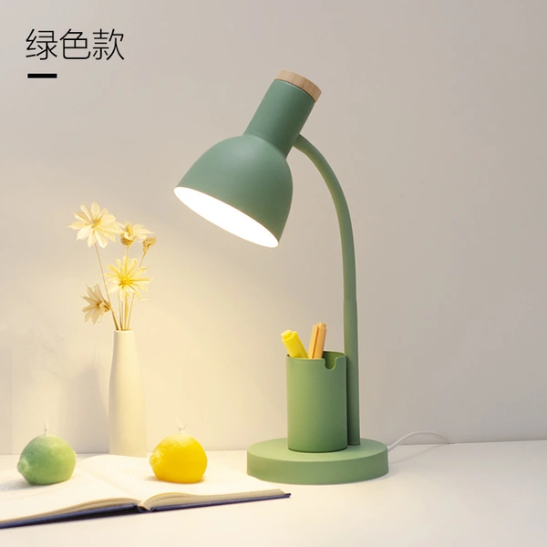 مادة الحديد والخشب الظل مصباح معدني الشمال لطالب القراءة الطالب 