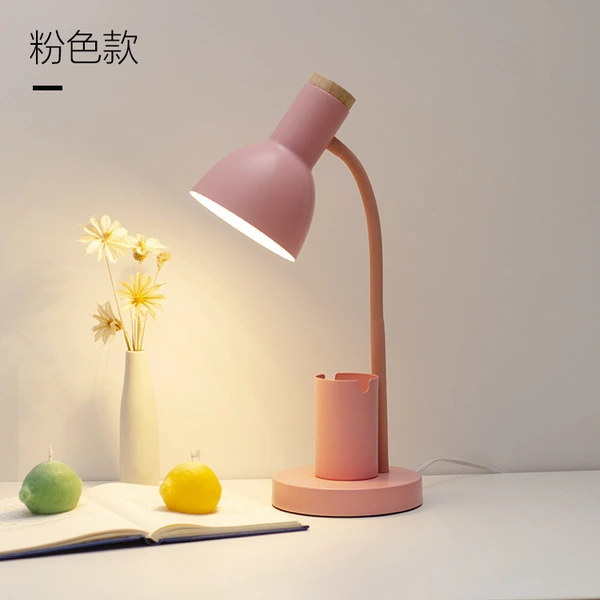 مادة الحديد والخشب الظل مصباح معدني الشمال لطالب القراءة الطالب 