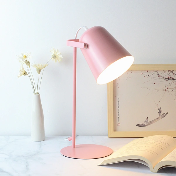 الشمال نمط الحديد الفن للطي مصابيح طاولة خشبية مع e27 لامفولدر