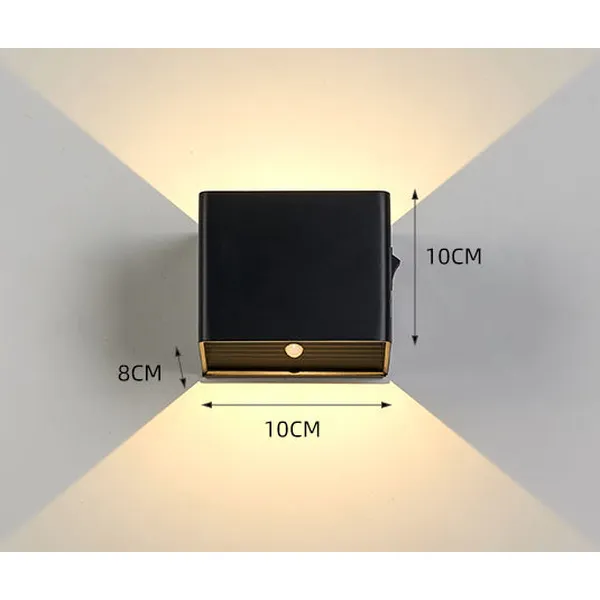 lámpara de pared de escalera luz colgante recargable luz de soporte inalámbrico