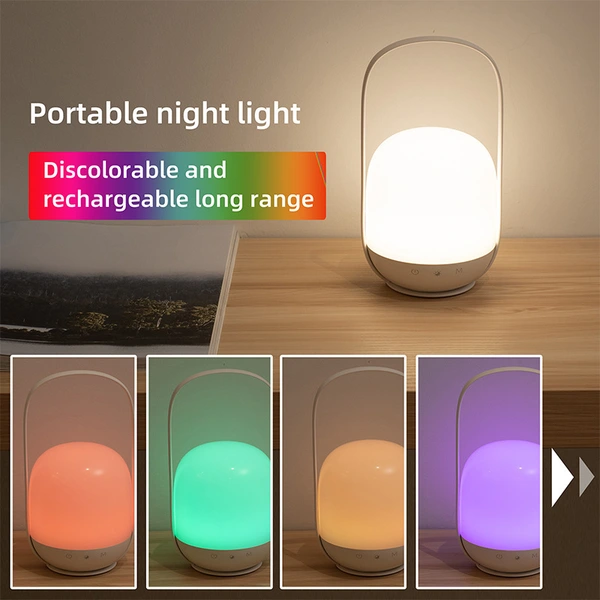 luz de camping colgante portátil con control remoto rgb