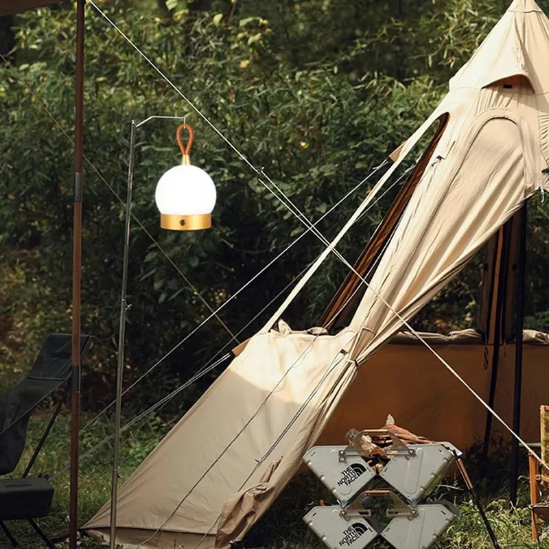 lámparas de mesa recargables led portátiles nórdicas de metal lámpara de noche negra
