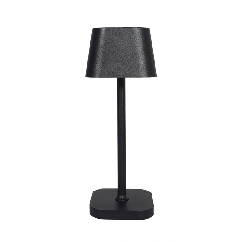 lámpara de mesa led ip54 para exteriores de aluminio con batería recargable  