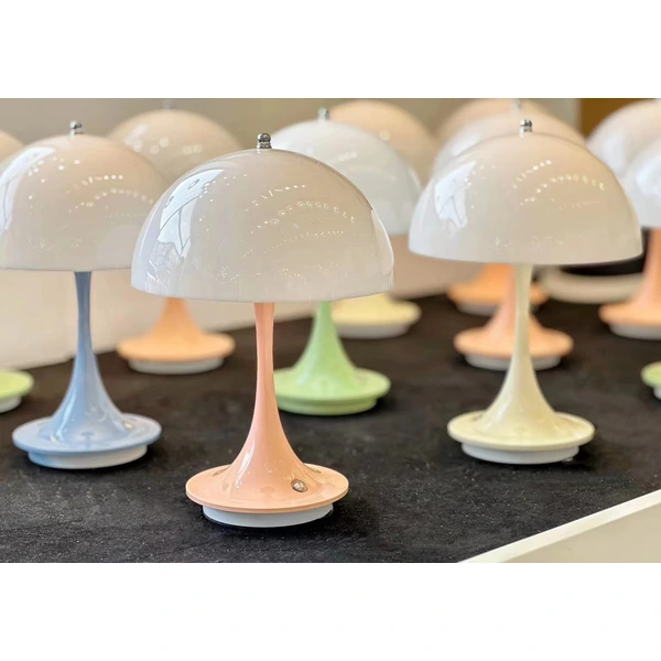 tantop tinkle bell lámpara de mesa led inalámbrica para restaurante alimentada por batería  