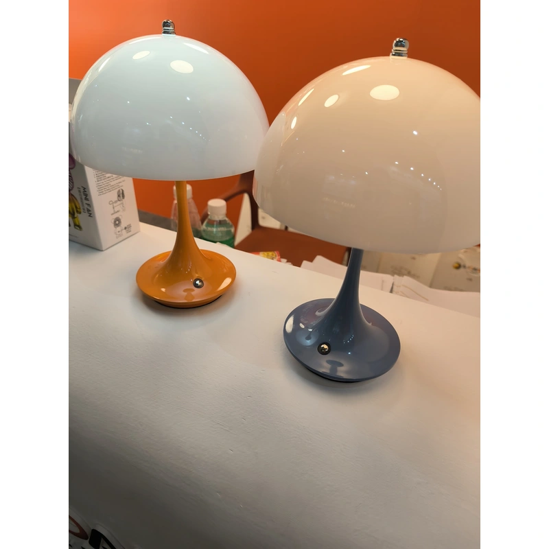 tantop tinkle bell lámpara de mesa led inalámbrica para restaurante alimentada por batería  