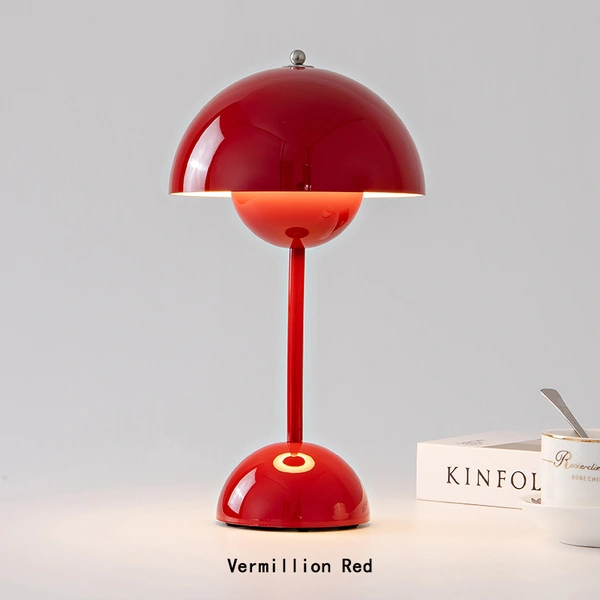 Lámpara de mesa led inalámbrica para restaurante con batería de maceta de Dinamarca  