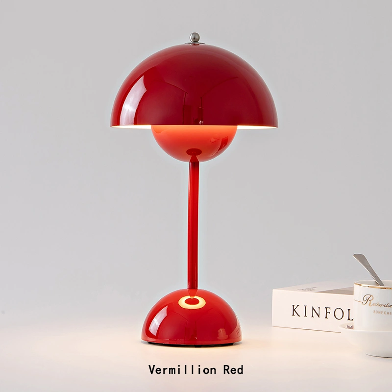 Lámpara de mesa led inalámbrica para restaurante con batería de maceta de Dinamarca  