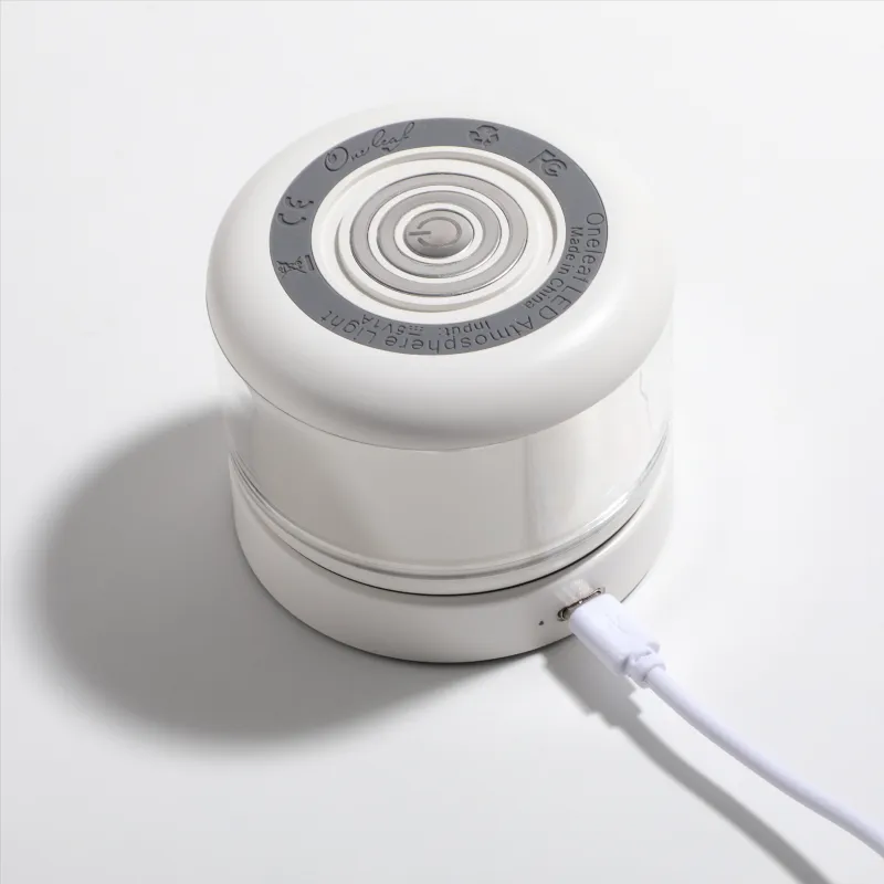 lámpara de noche decorativa apilable recargable  