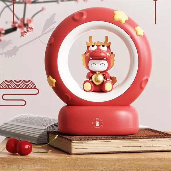 luz de noche para niños linda mascota regalo de cumpleaños de navidad lámpara de noche led