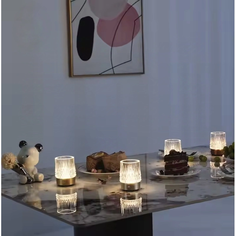 Rechargeable Crystal Cup Lamp 