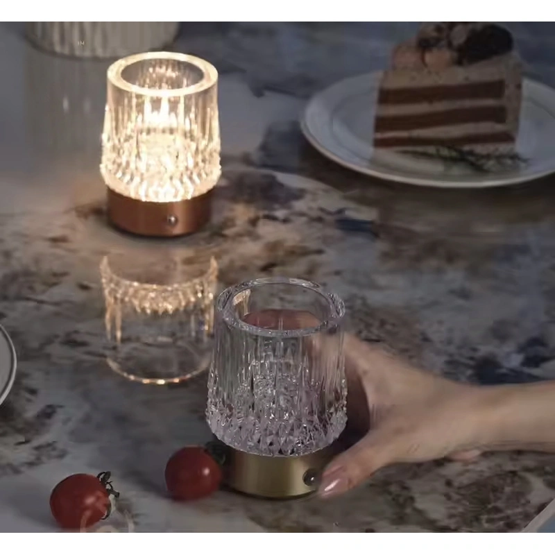 Rechargeable Crystal Cup Lamp 