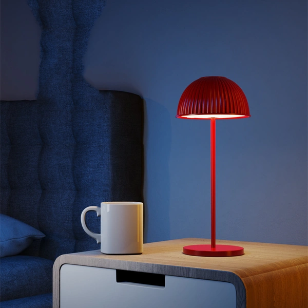 Lámpara de mesa LED decorativa recargable para restaurante  